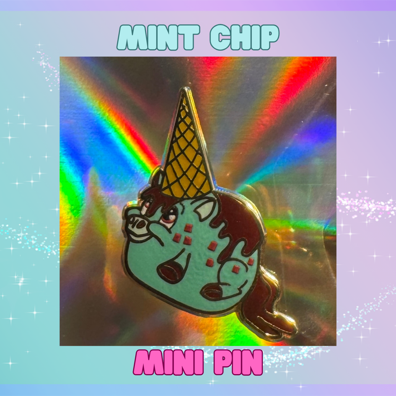 Mini Unicone Enamel Pin Enamel Pin