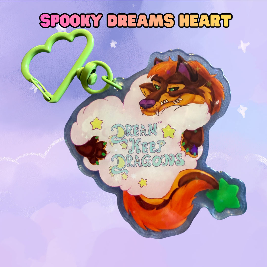 Dream Keep Dragons Heart Charms