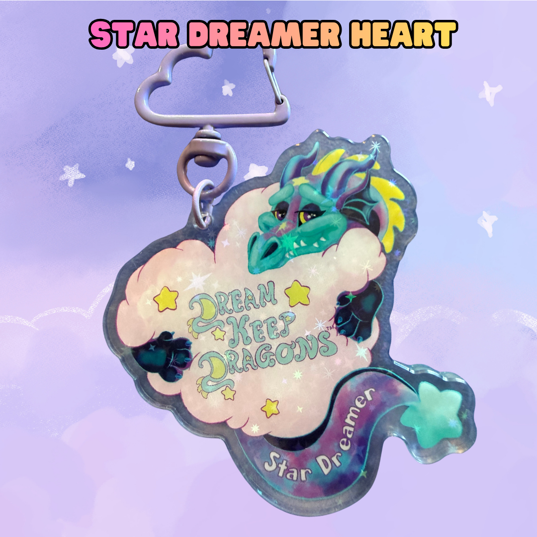 Dream Keep Dragons Heart Charms