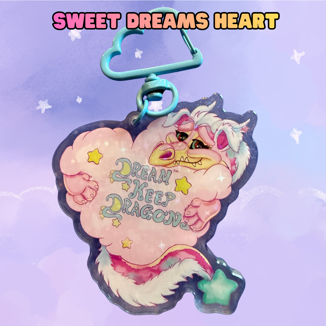 Dream Keep Dragons Heart Charms