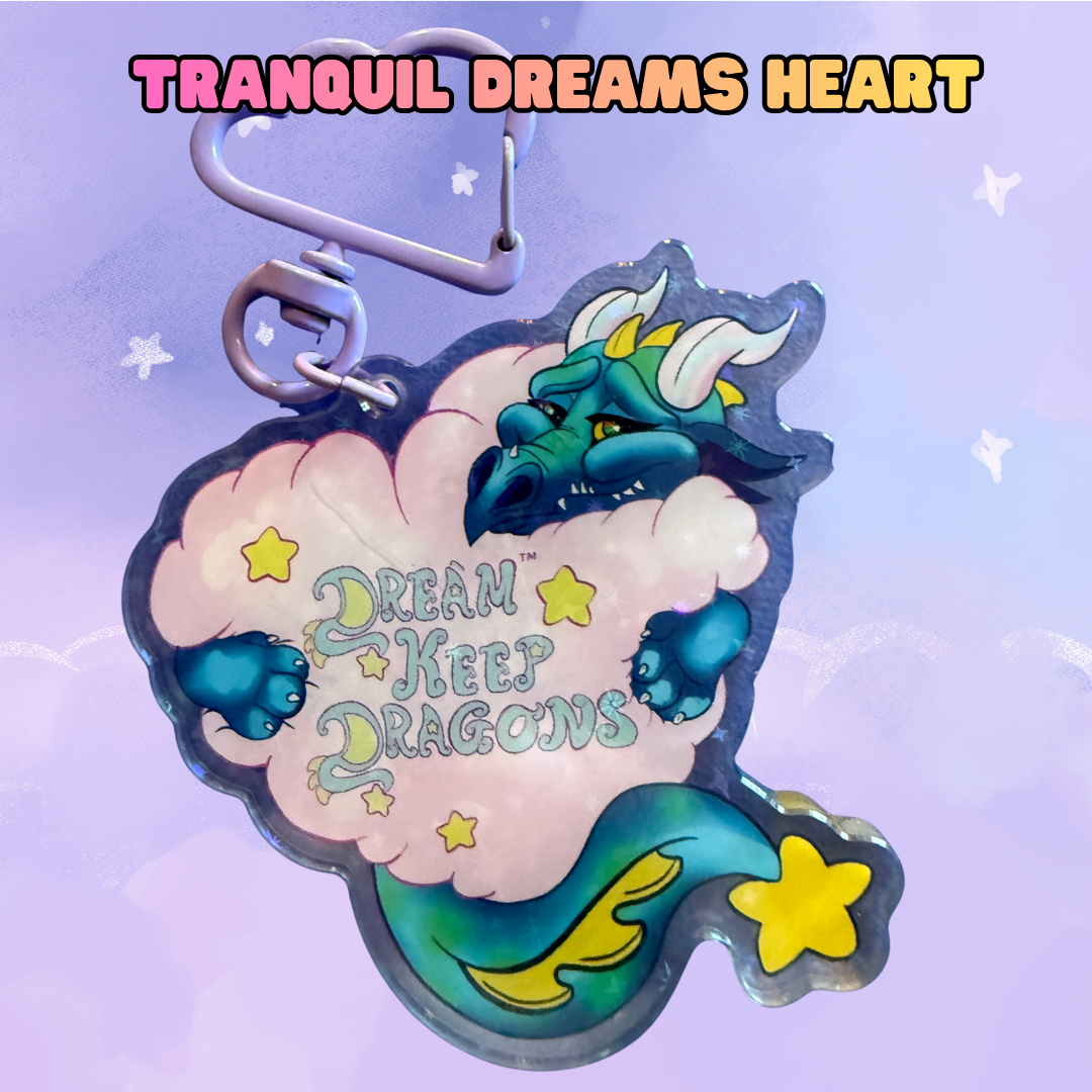 Dream Keep Dragons Heart Charms