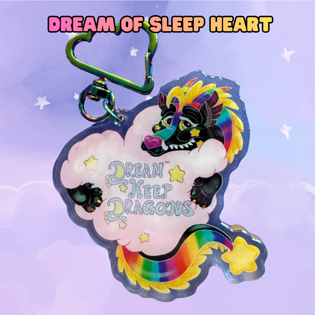 Dream Keep Dragons Heart Charms
