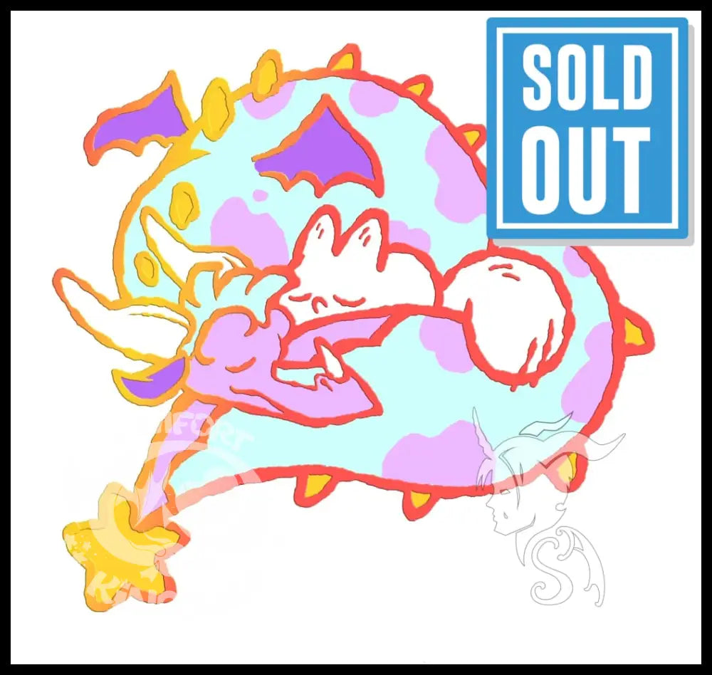 Anxiety Fox/ Big Dreams Enamel Pin