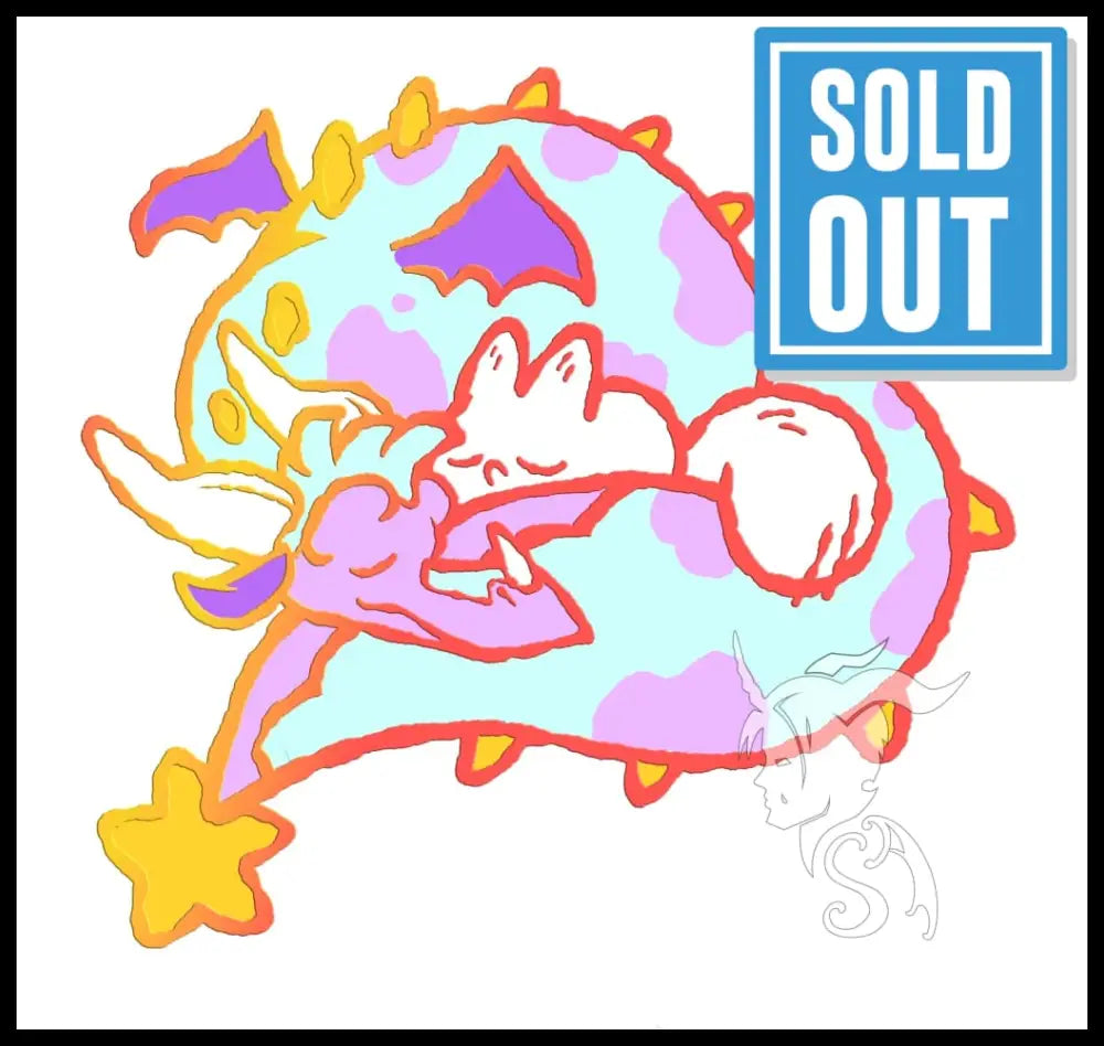 Anxiety Fox/ Big Dreams Enamel Pin