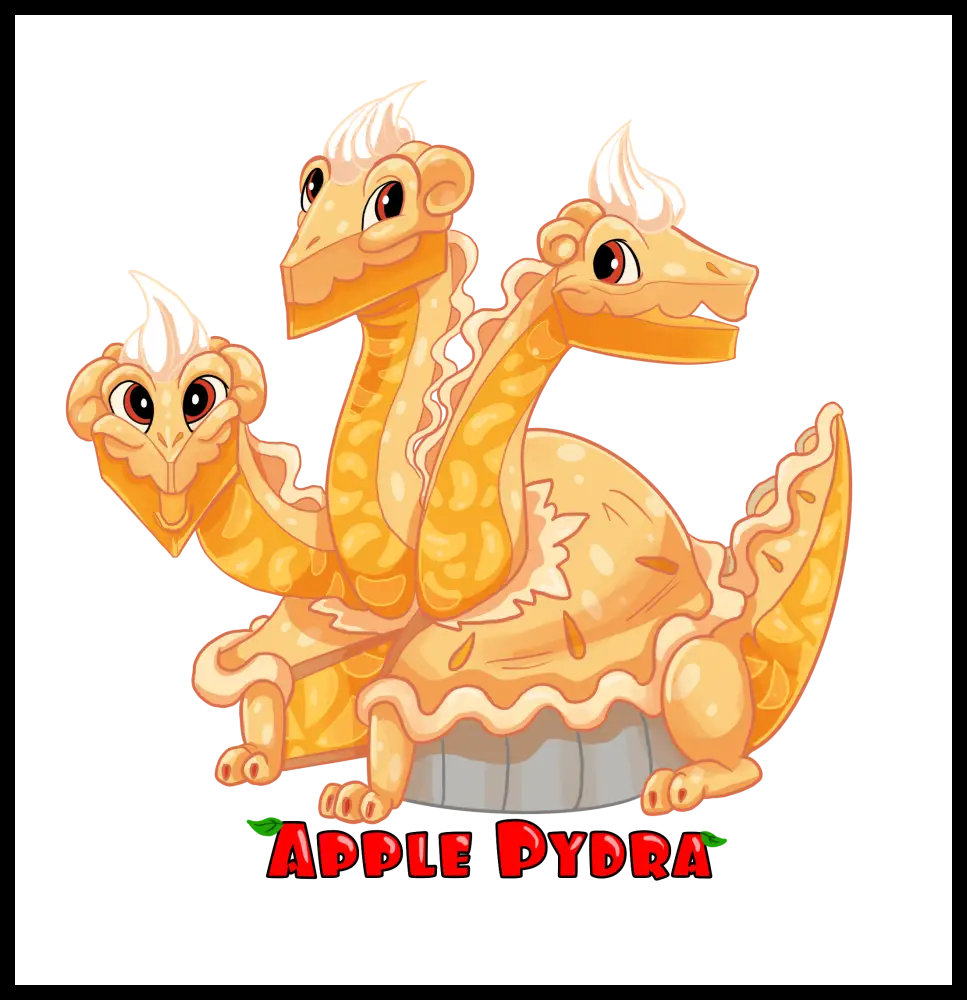 Apple Pydra Sticker