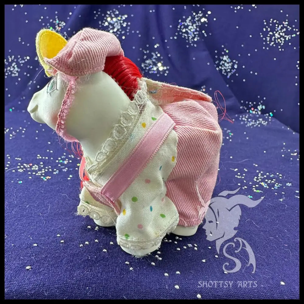 Baby Pony Overalls Doll Clothes