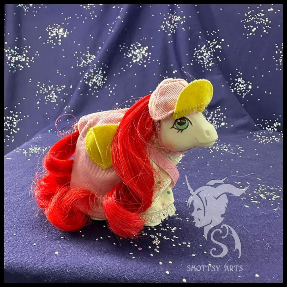 Baby Pony Overalls Doll Clothes