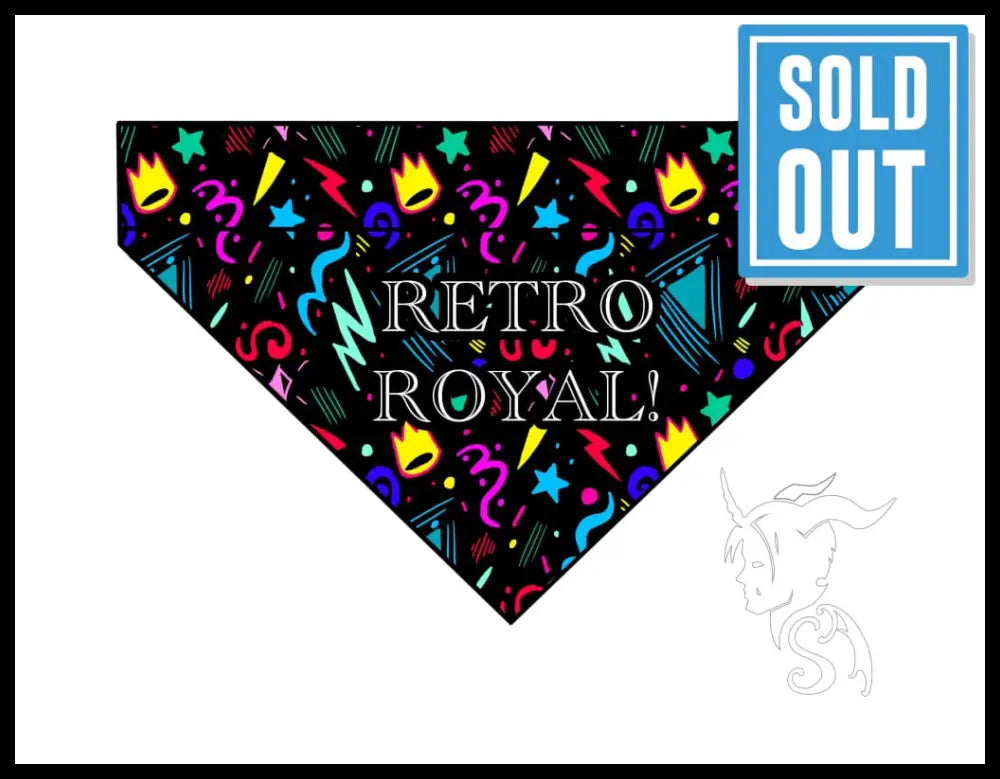 Bandanas Retro Royal Apparel & Accessories
