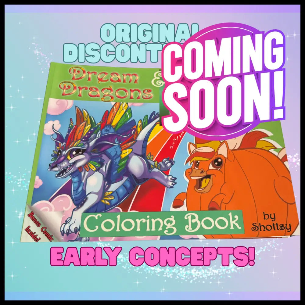 Coloring Book: Mythical Munchies & Dream Dragons Book