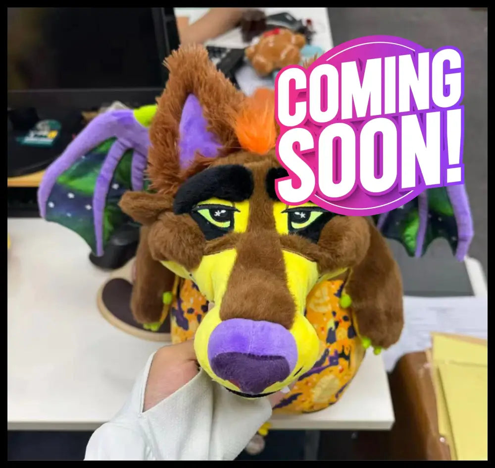 Companion Plush “Spooky Dreams” Fully Stuffed_No Zipper Doll