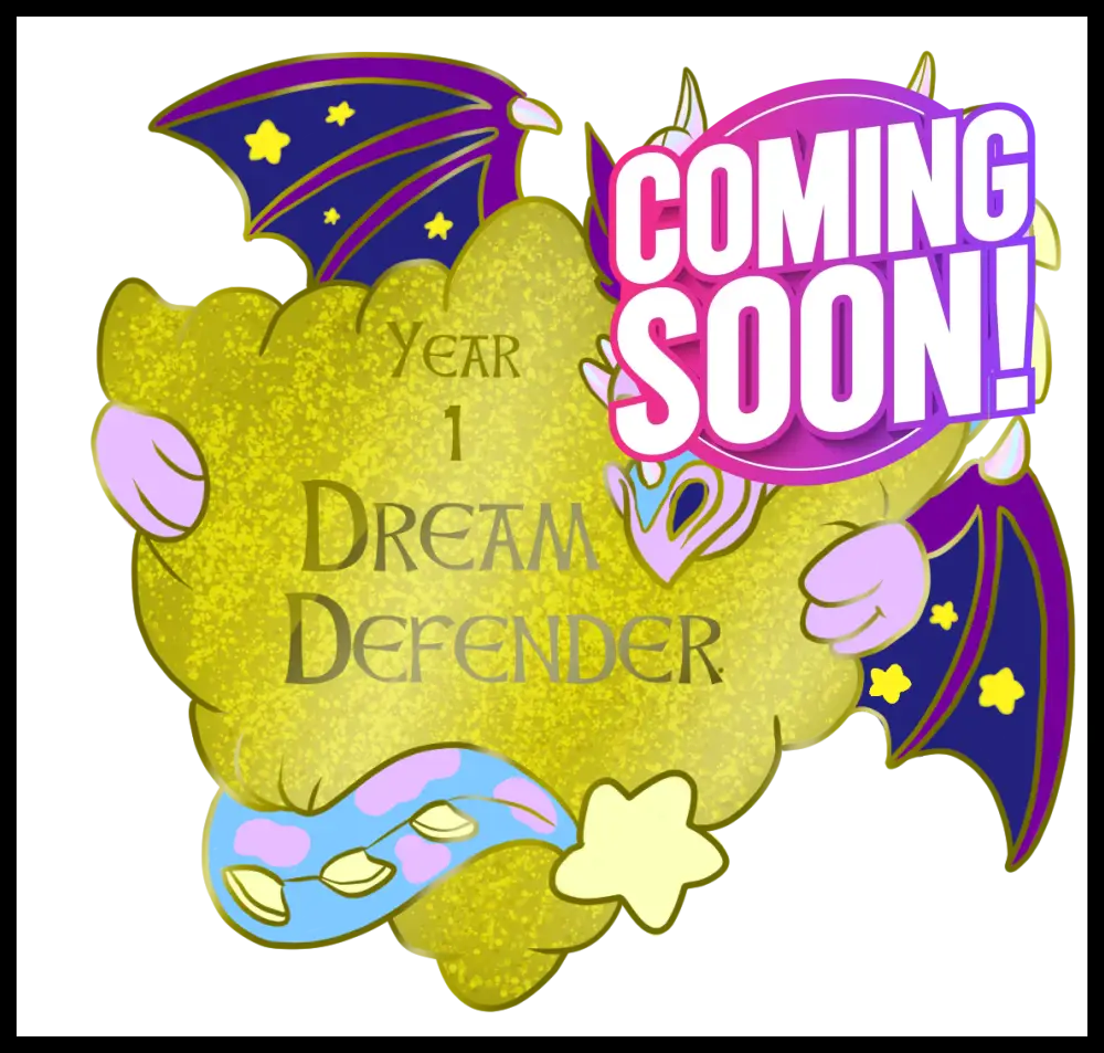 Dream Defender Gold Tier Pin Enamel Pin