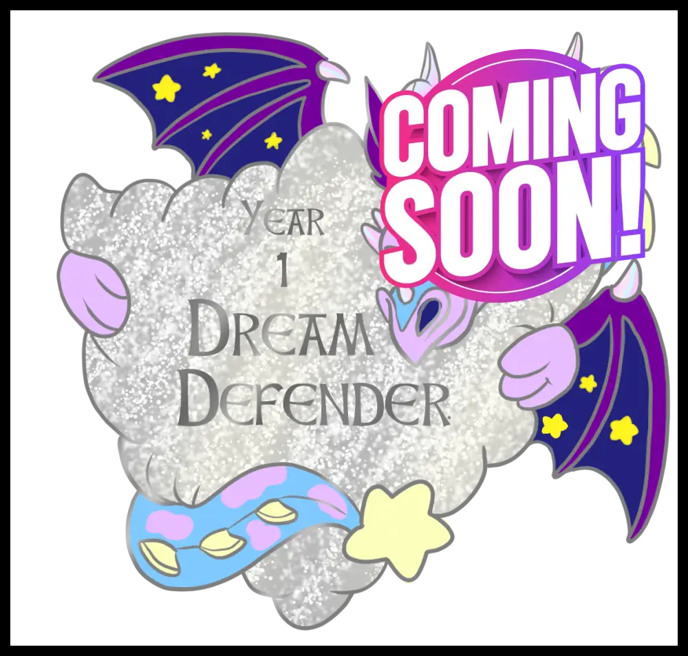 Dream Defender Silver Tier Pin Enamel Pin