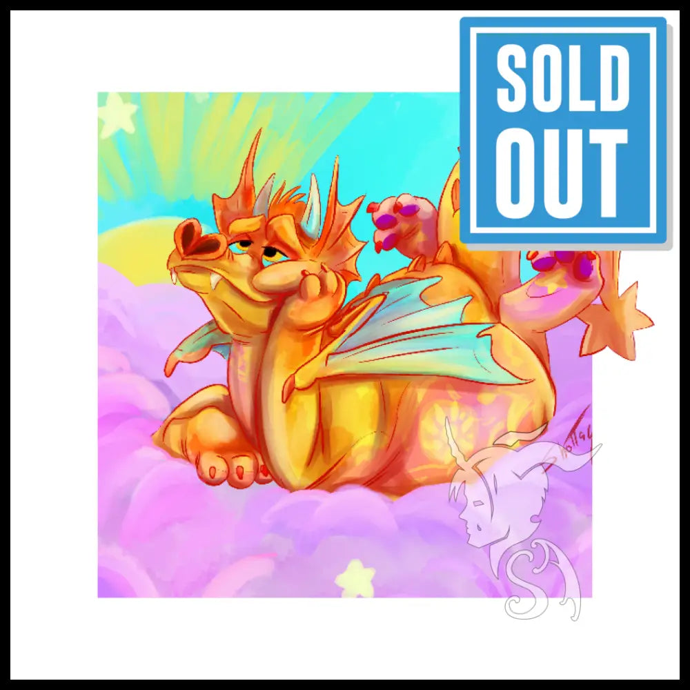Dream Keep Dragon Mini Prints Daydream