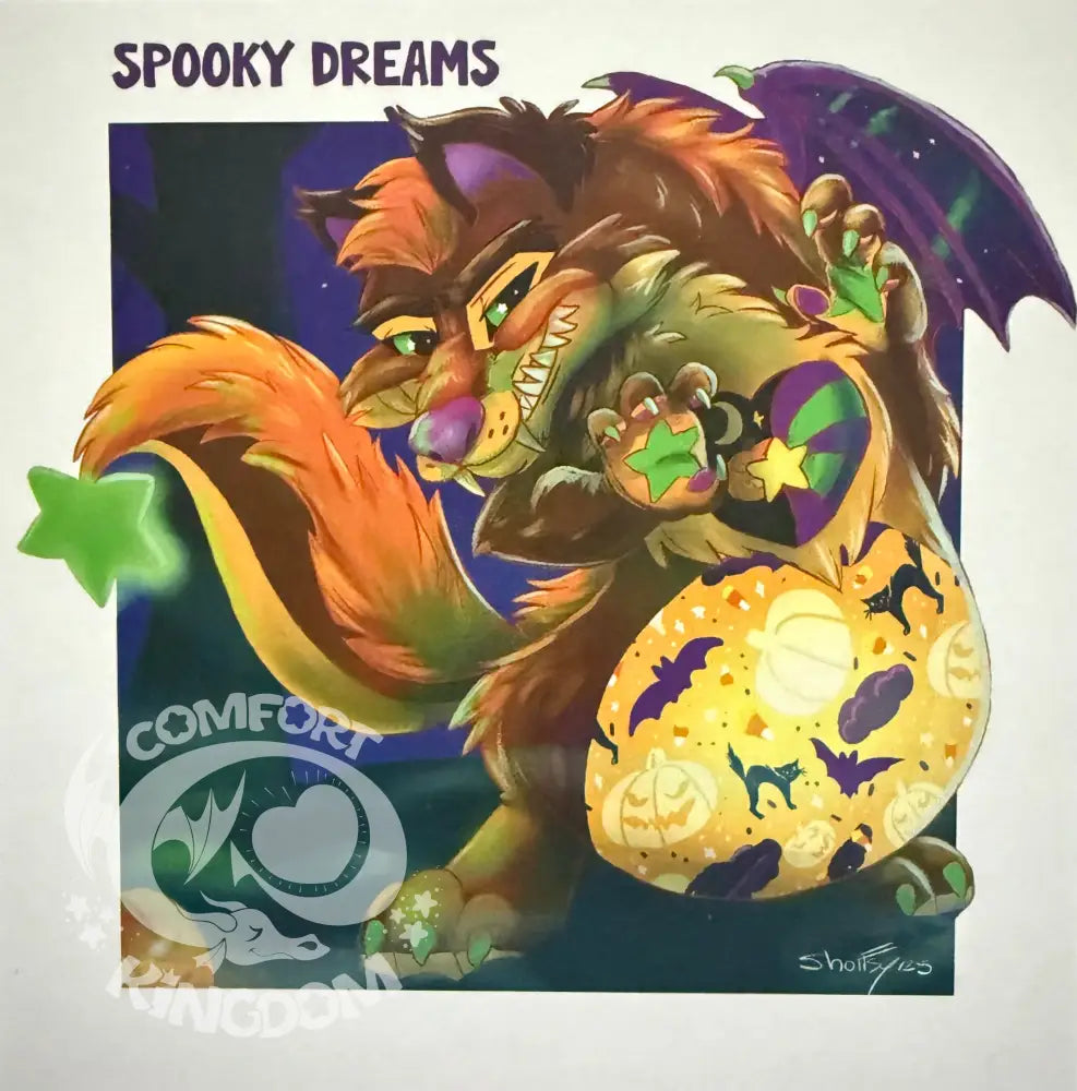 Dream Keep Dragon Mini Prints Spooky Dreams