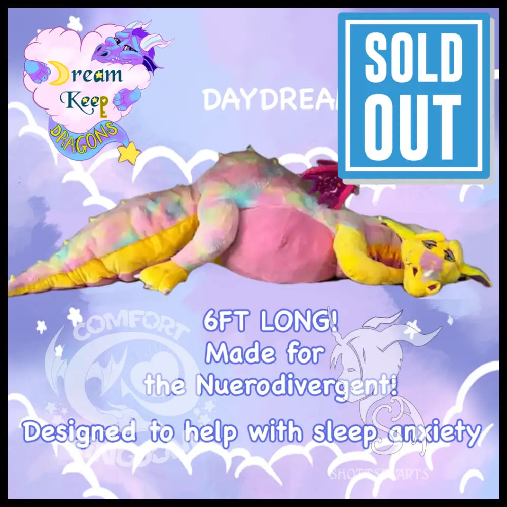 (Giant) Daydream Dragon Plush Doll
