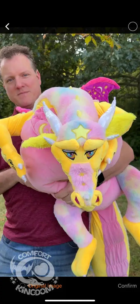 Giant Dream Keep Dragon 6ft Plush Doll