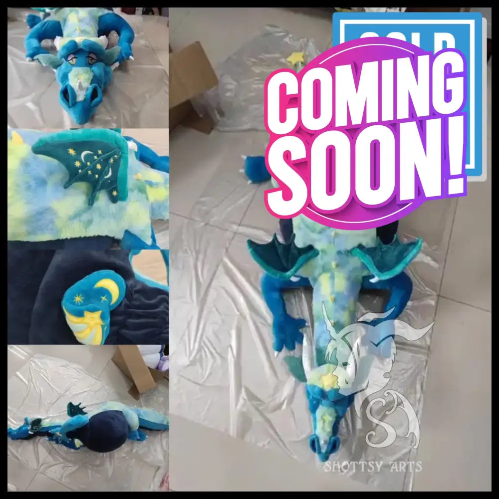 Giant Dream Keep Dragon 6Ft Plush (Kickstarter Pricing) Tranquil Dreams Doll