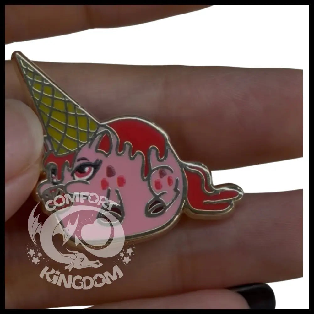 Mini Unicone Enamel Pin Enamel Pin