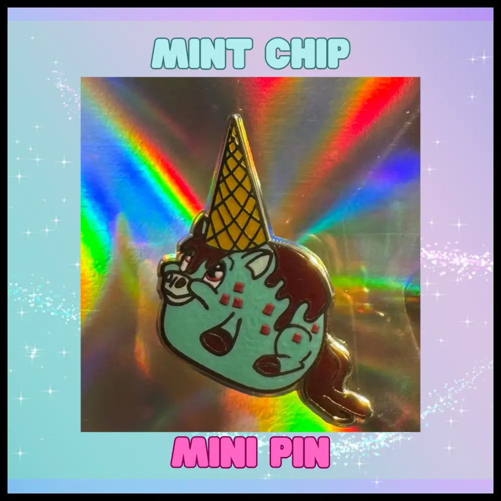 Mini Unicone Enamel Pin Enamel Pin
