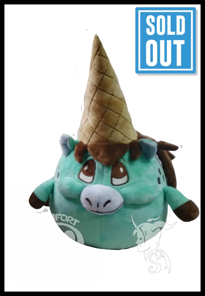 Mint Unicone Plush