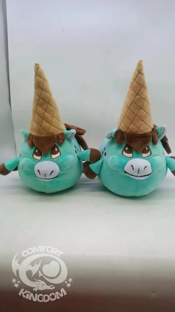 Mint Unicone Plush Plush