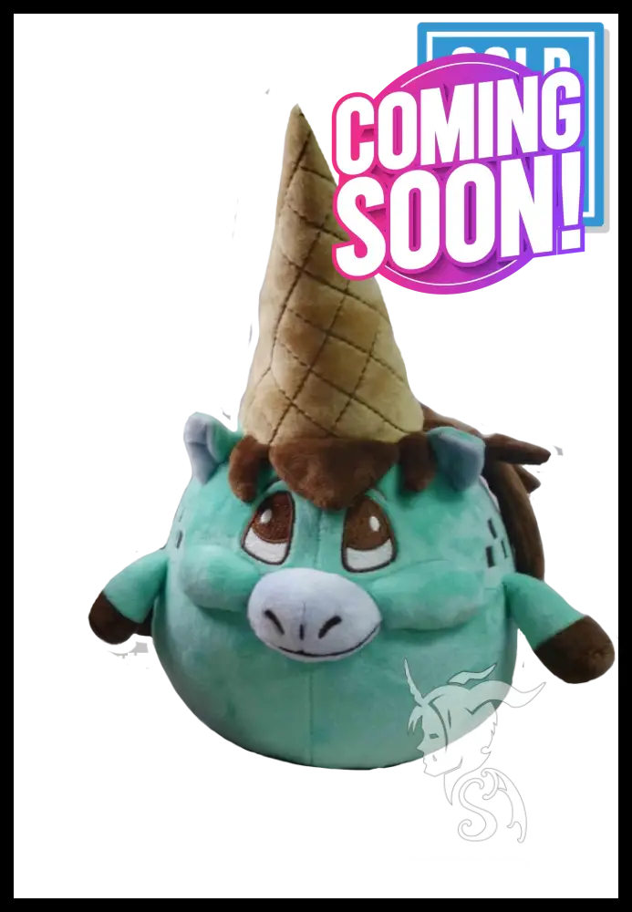 Mint Unicone Plush