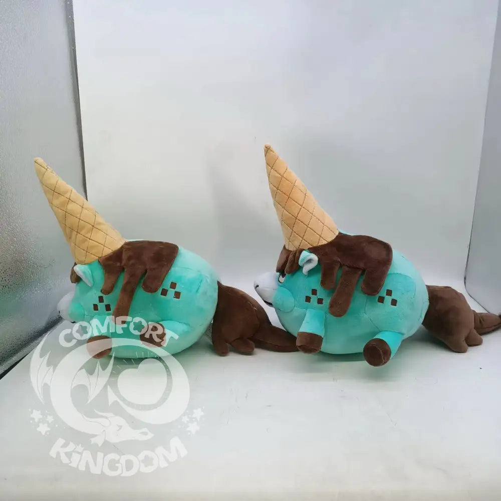Mint Unicone Plush Plush