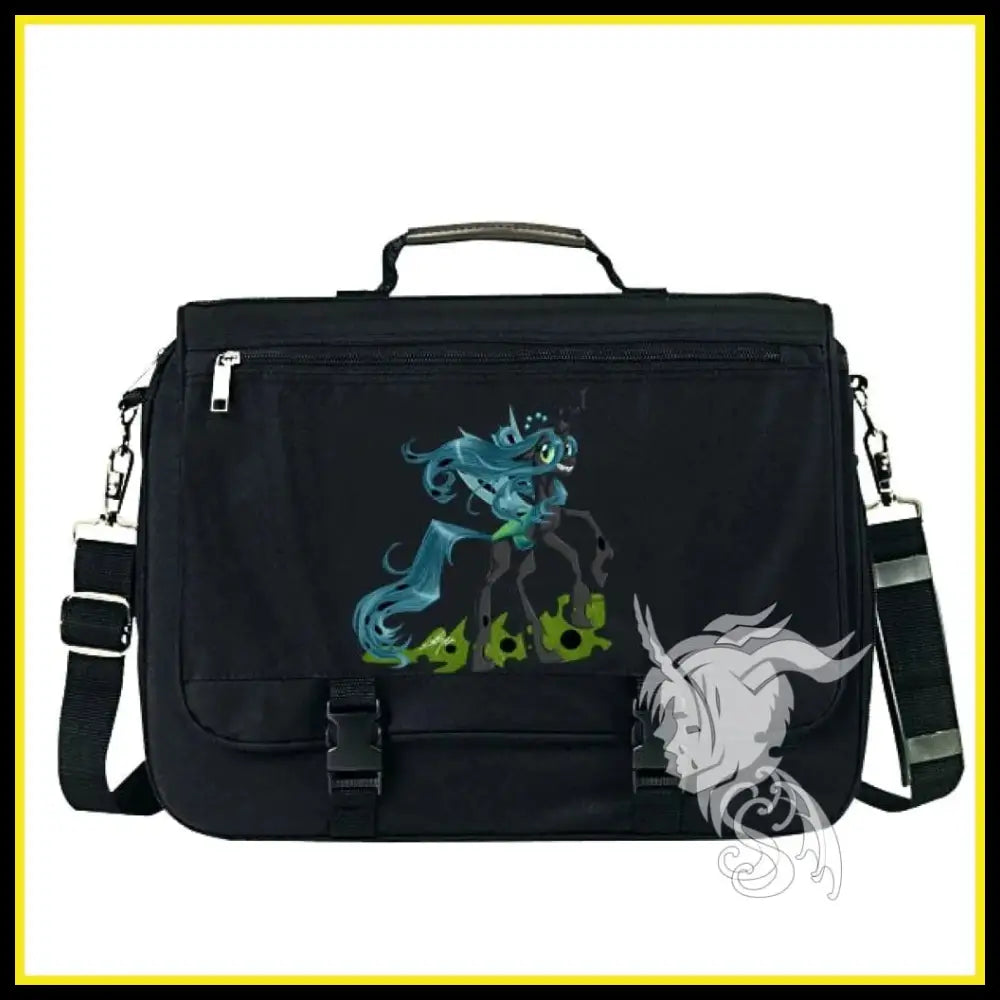 MLP Queen Chrysalis  Laptop Bag Shottsy Arts