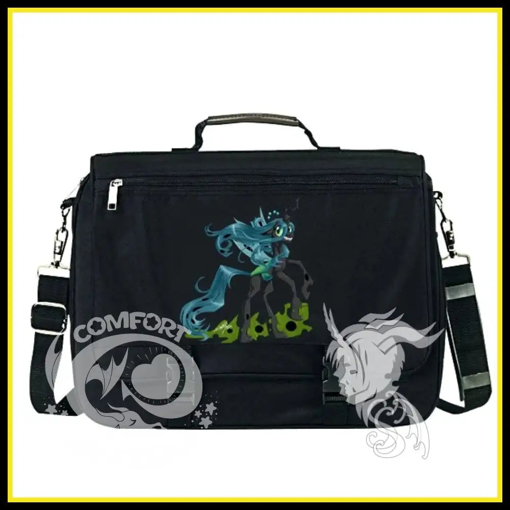 MLP Queen Chrysalis  Laptop Bag Shottsy Arts