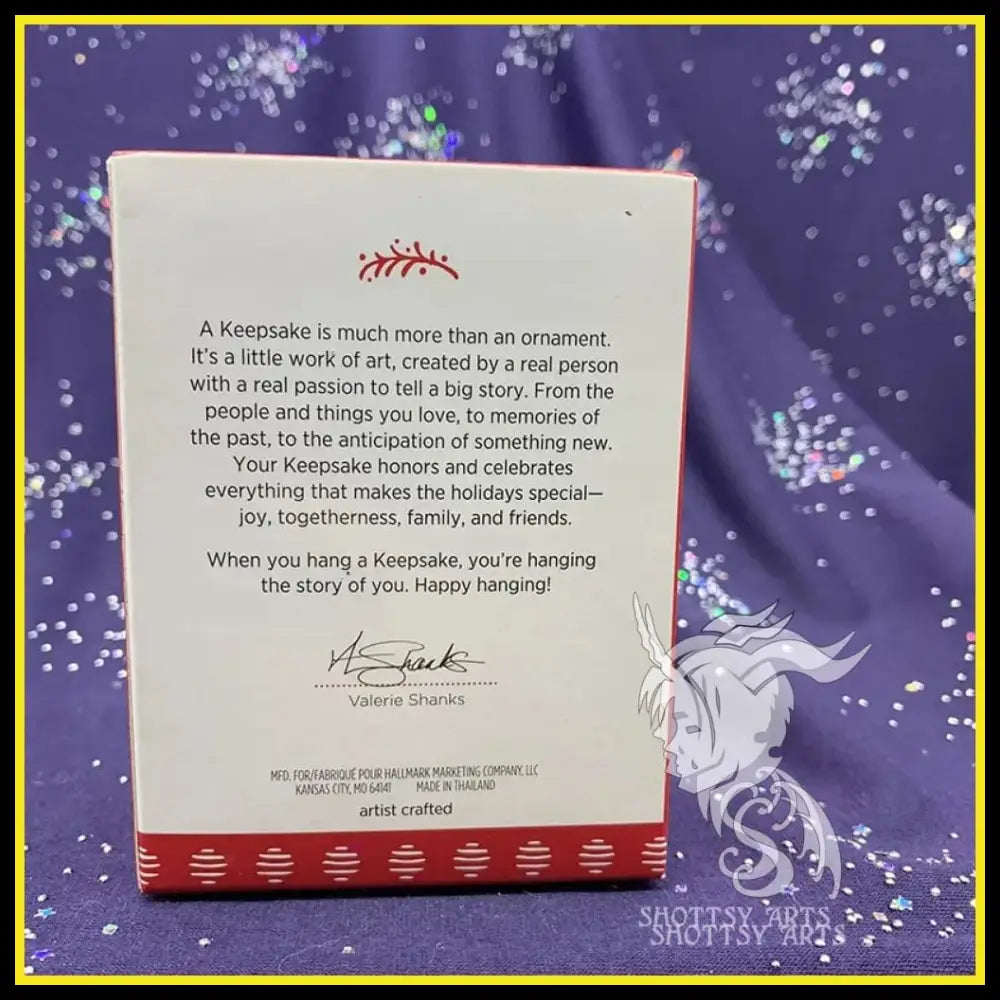 Moondancer Keepsake Ornament Shottsy Arts