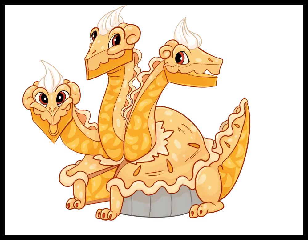 Mythical Munchies Keychains Apple Pydra