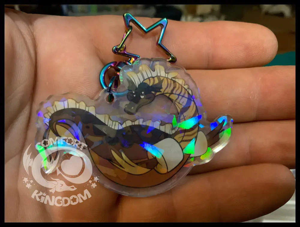 Mythical Munchies Keychains Chocness Monster