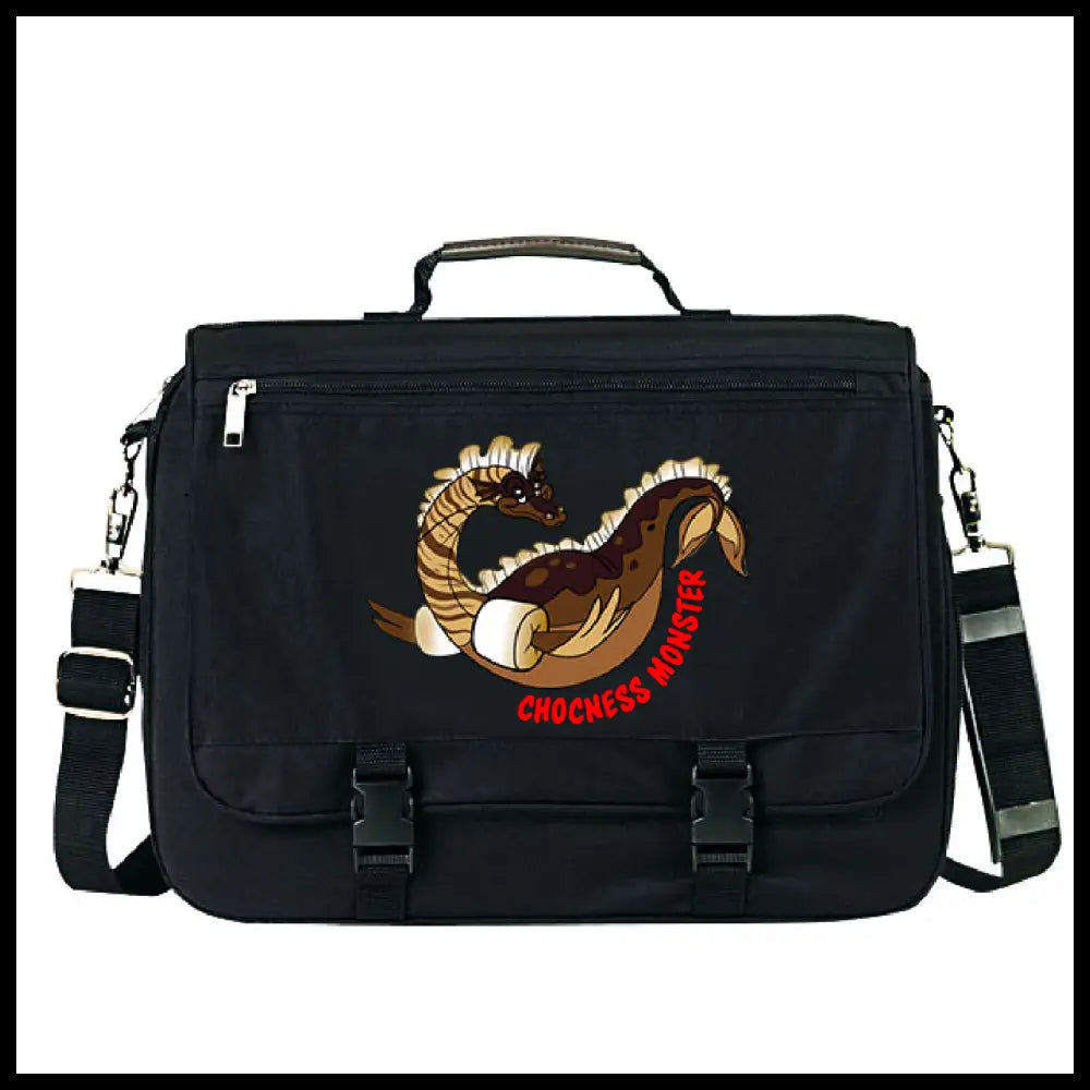 Mythical Munchies Messenger Bag Chocness Monster Laptop Bag