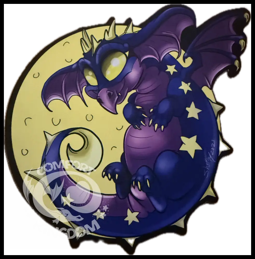 Night Dragon Sticker