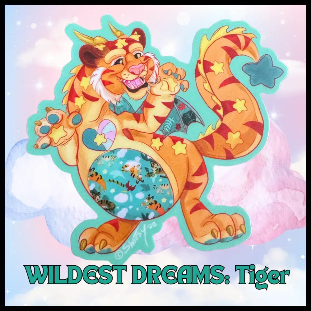 Vinyl Stickers: Dream Keep Dragons
