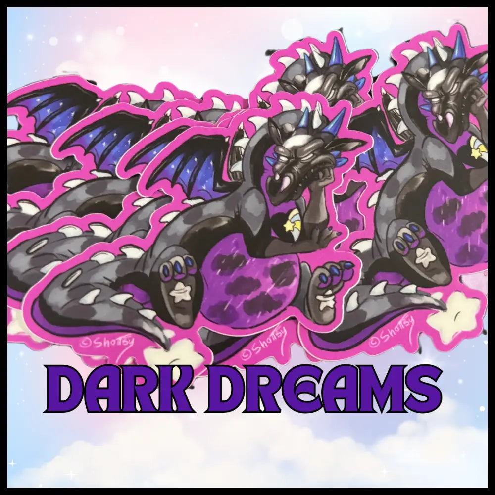 Vinyl Stickers: Dream Keep Dragons