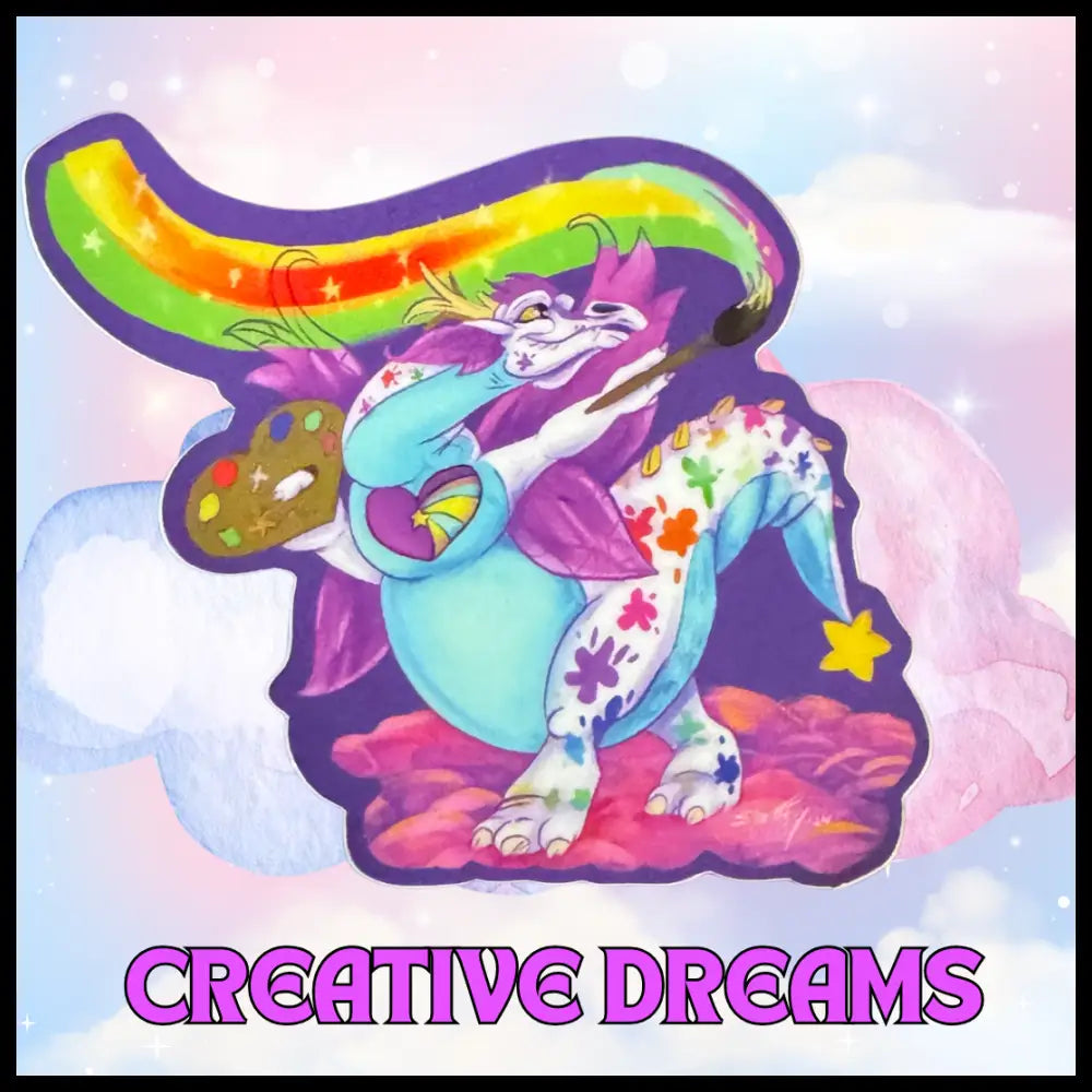 Vinyl Stickers: Dream Keep Dragons