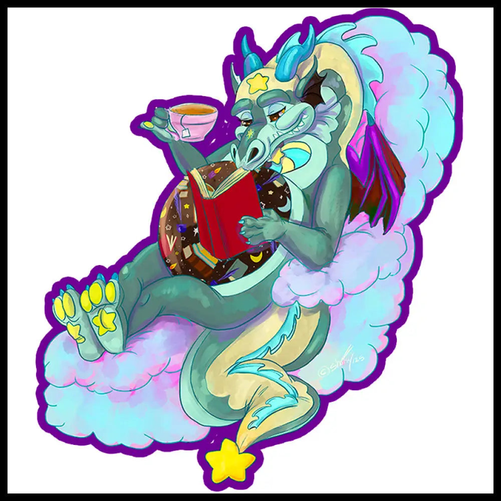Vinyl Stickers: Dream Keep Dragons Bright Dreams