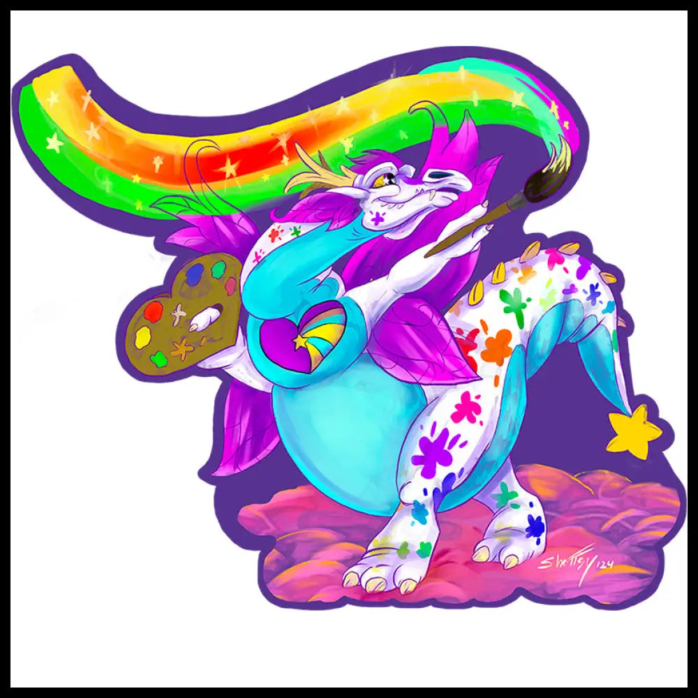 Vinyl Stickers: Dream Keep Dragons Creative Dream
