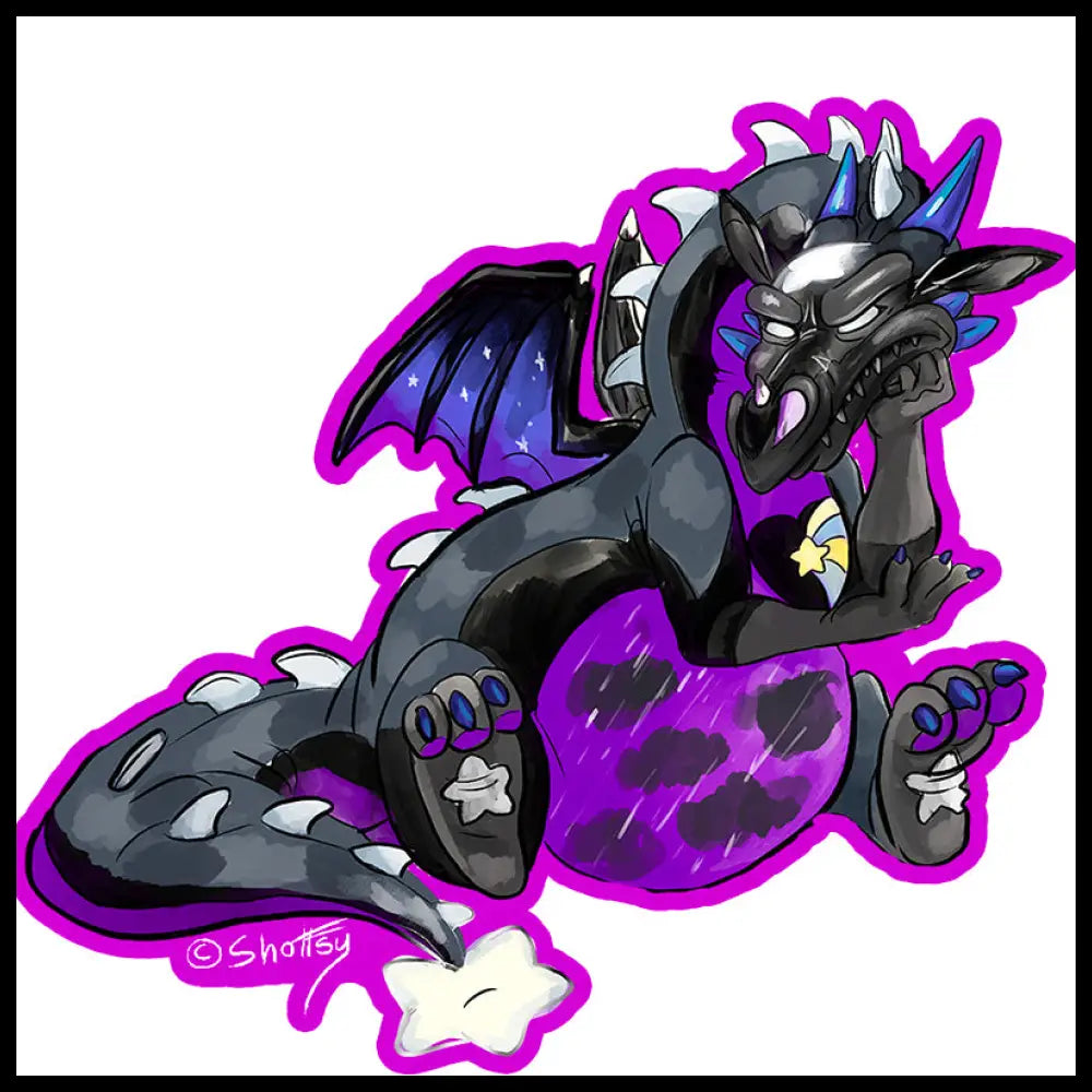 Vinyl Stickers: Dream Keep Dragons Dark Dreams