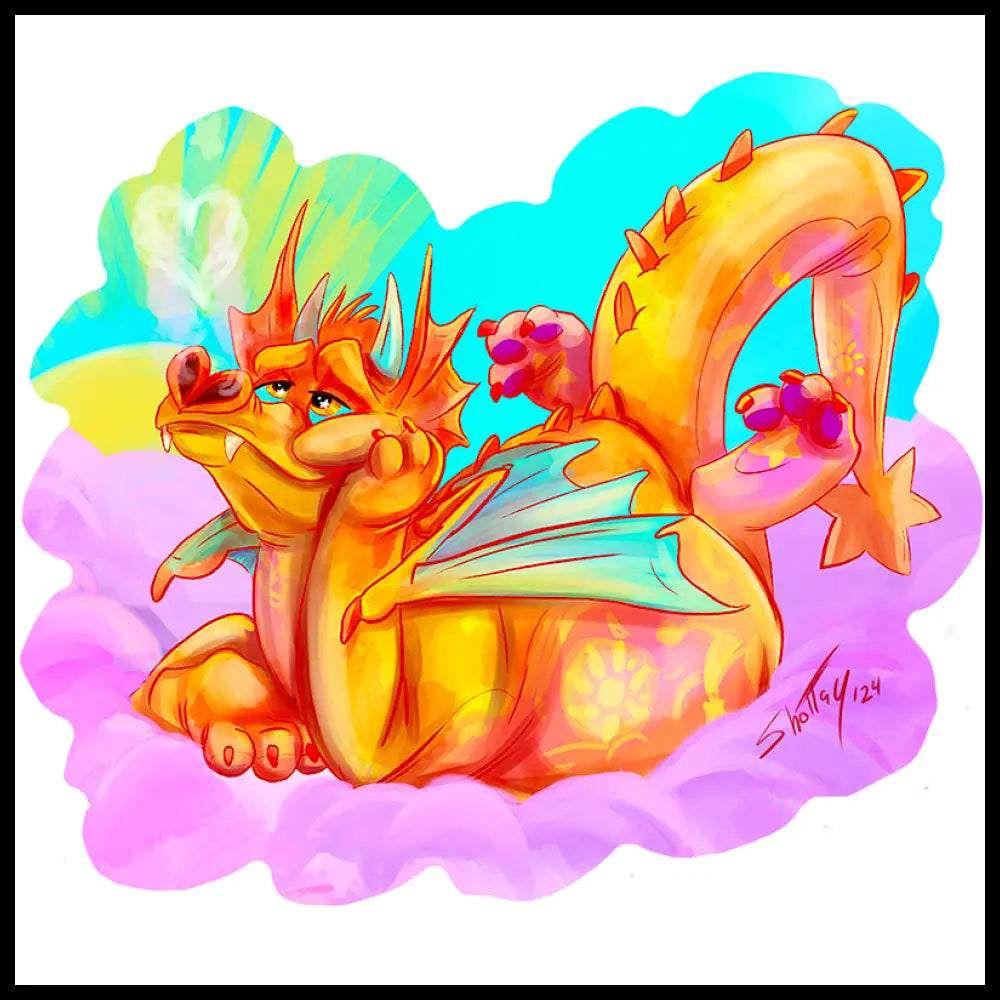 Vinyl Stickers: Dream Keep Dragons Daydream(Companion)