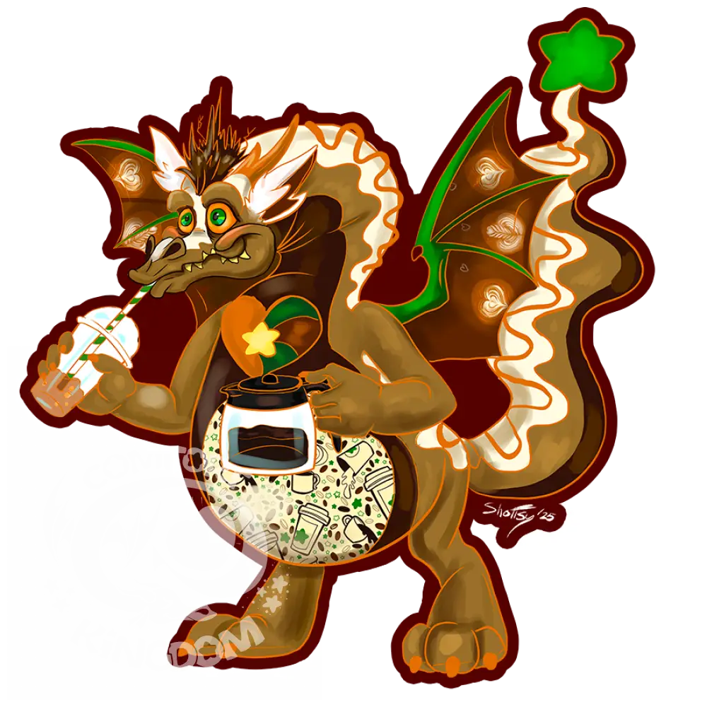 Vinyl Stickers: Dream Keep Dragons Dream of Sleep