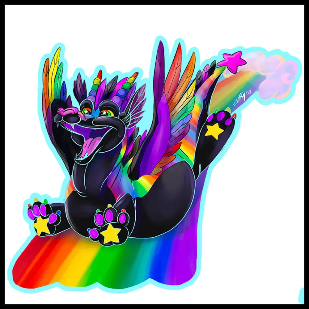 Vinyl Stickers: Dream Keep Dragons Vivid Dreams